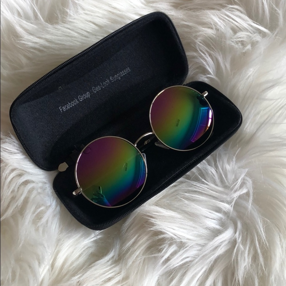 Rainbow Round Sunglasses